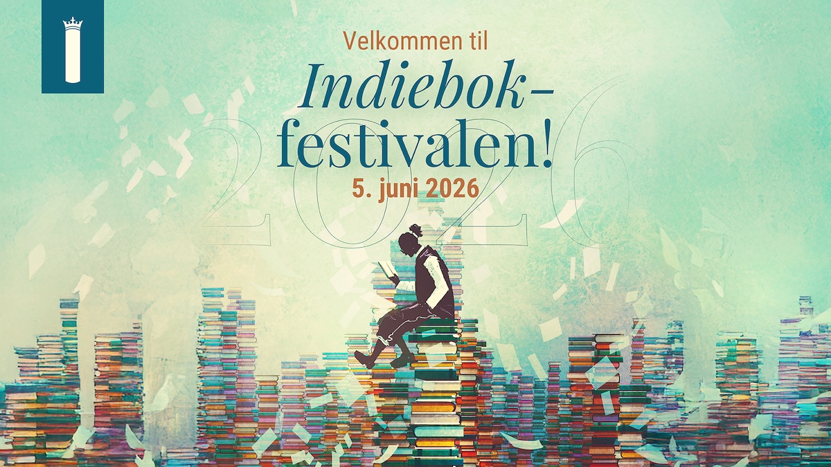 Velkommen til Indiebokfestivalen 5. juni 2026
