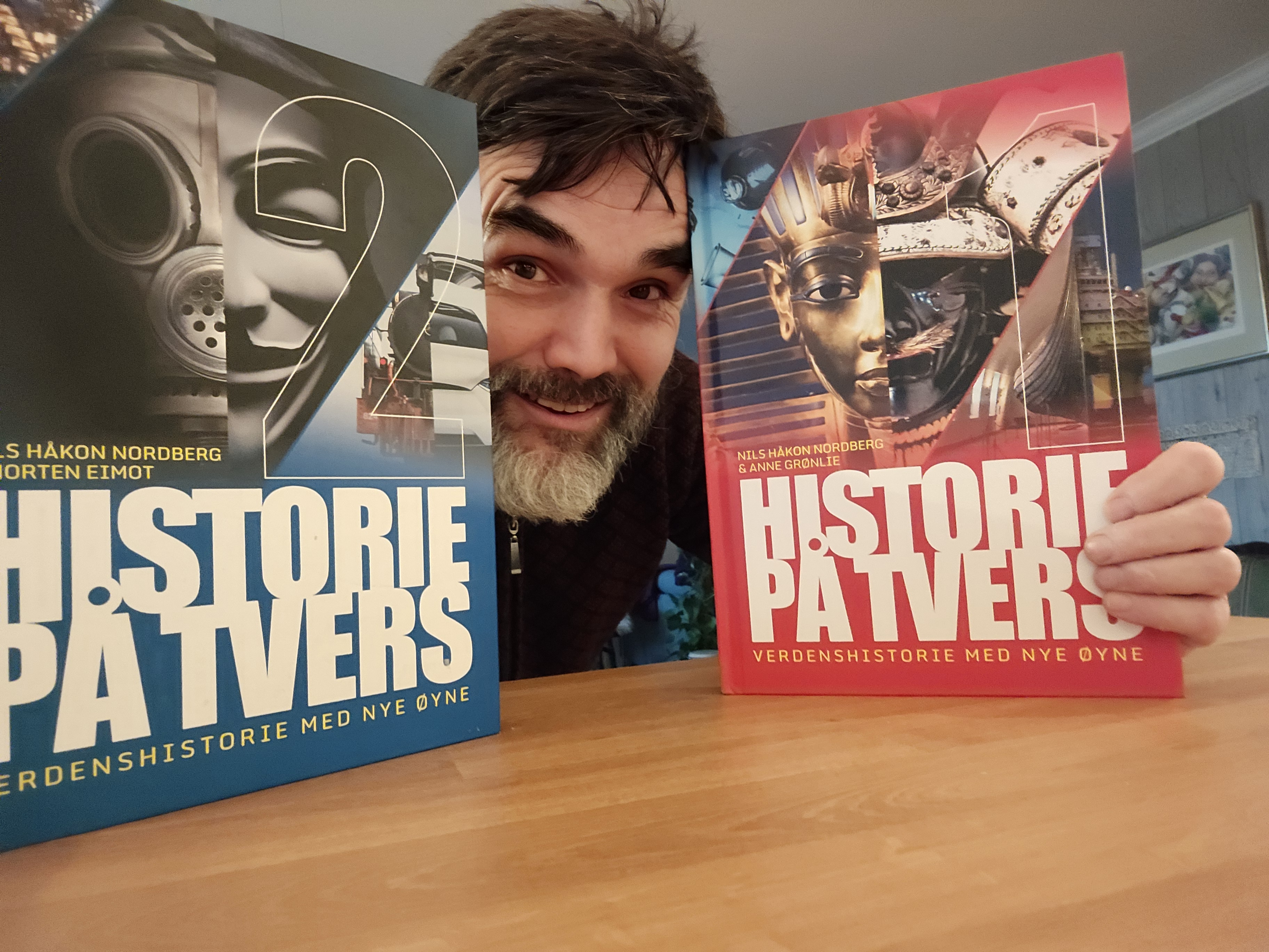 Nils Håkon Nordberg med Historie på tvers 1 og 2