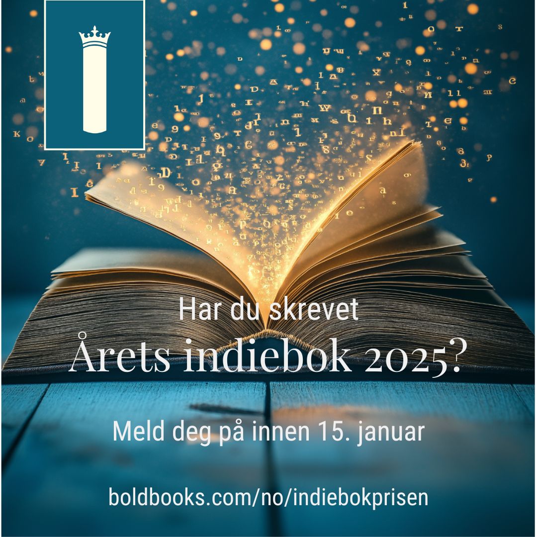 Har du skrevet Årets indiebok 2025? Meld deg på innen 15. januar